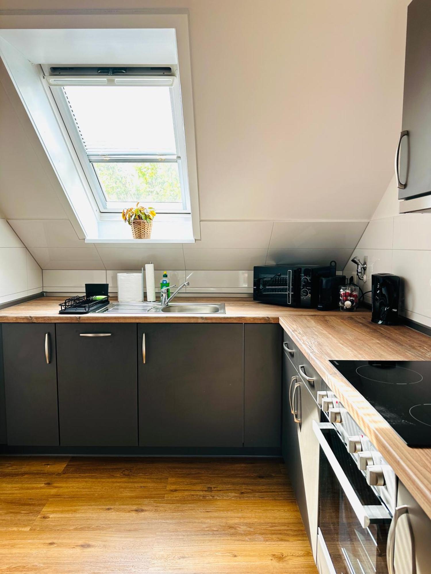 Etagen-Wohnung Nahe Flughafen Hamburg Norderstedt Dış mekan fotoğraf